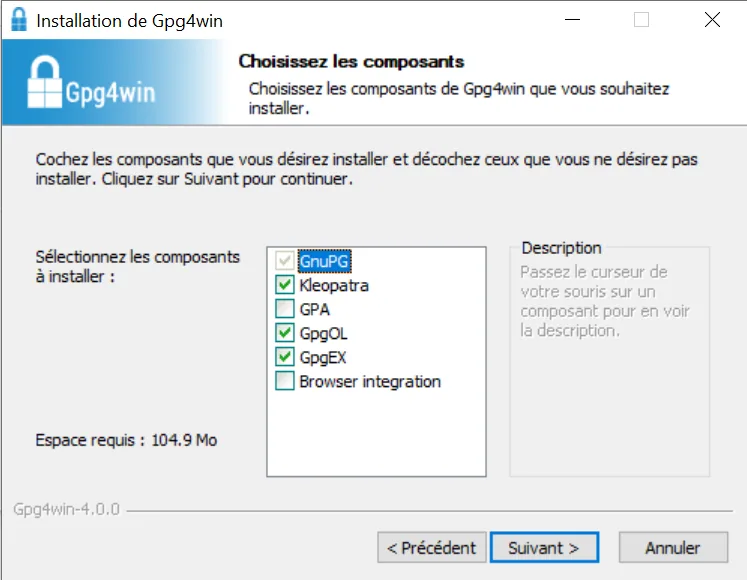 Illustration 1 — Comment chiffrer et déchiffrer des messages avec le logiciel Kleopatra